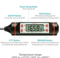 Rəqəmsal termometr TP-101 — şəkil 6