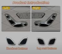 Oturacaq idarəedici düymələr Mercedes-Benz W222 W447 — şəkil 2