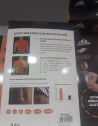 HeatOutfit 2145 Sauna Effektli Arıqladıcı Sveatshirt — şəkil 25