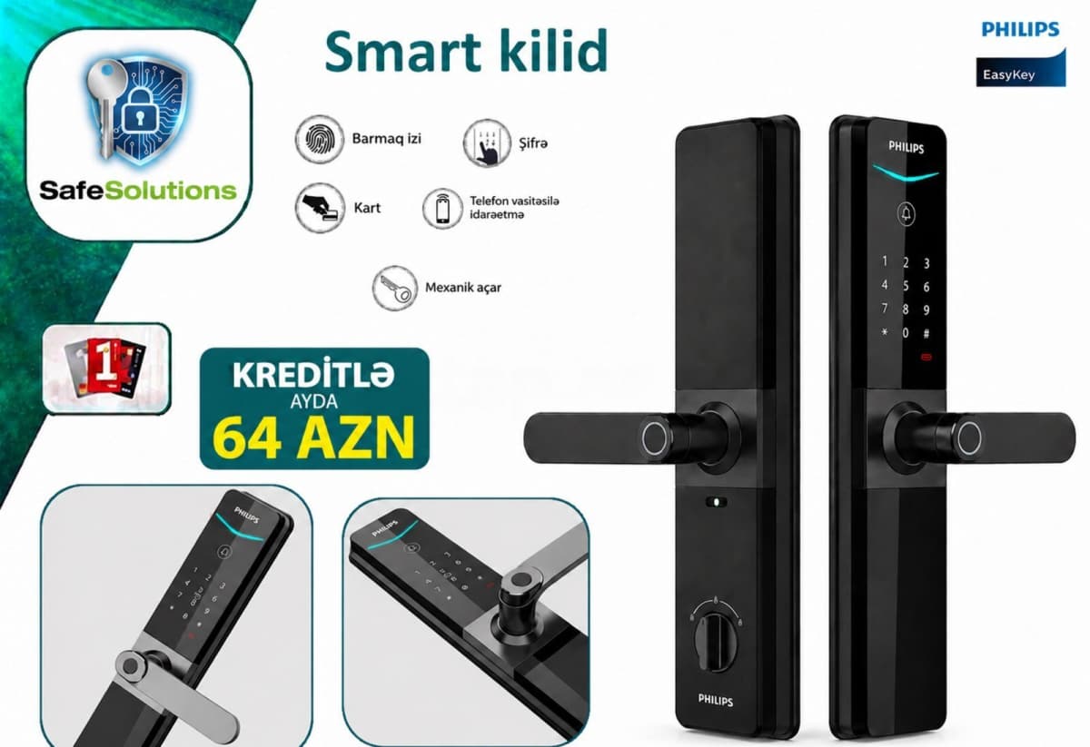 Philips DDL610 Smart Qapı Kilidi