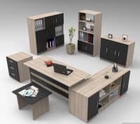 Ofis mebel dəsti Qarışıq rəng — şəkil 1