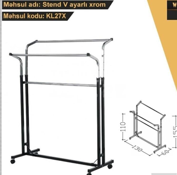 Mağaza üçün asılqan vitrini