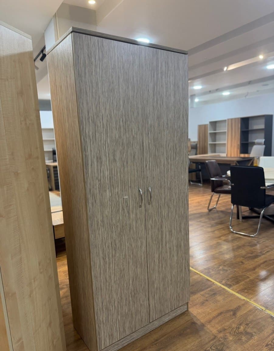 Ofis dolabı İki qapılı, Qəhvəyi rəng