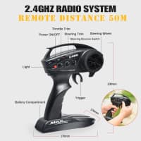 Radio idarə olunan yolsuzluq avtomobili, göy, 14+ yaş — şəkil 6