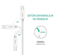 Ağ rəng data kabel, USB — şəkil 5