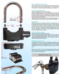 Siqnalizasiyalı Asma Qıfıl (Alarm Lock) — şəkil 4