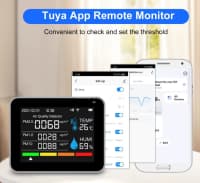 Hava keyfiyyəti monitoru 12in1 WiFi Smart — şəkil 2