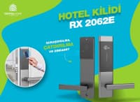 Elektron otel qapı kilidi RX 2062E — şəkil 1