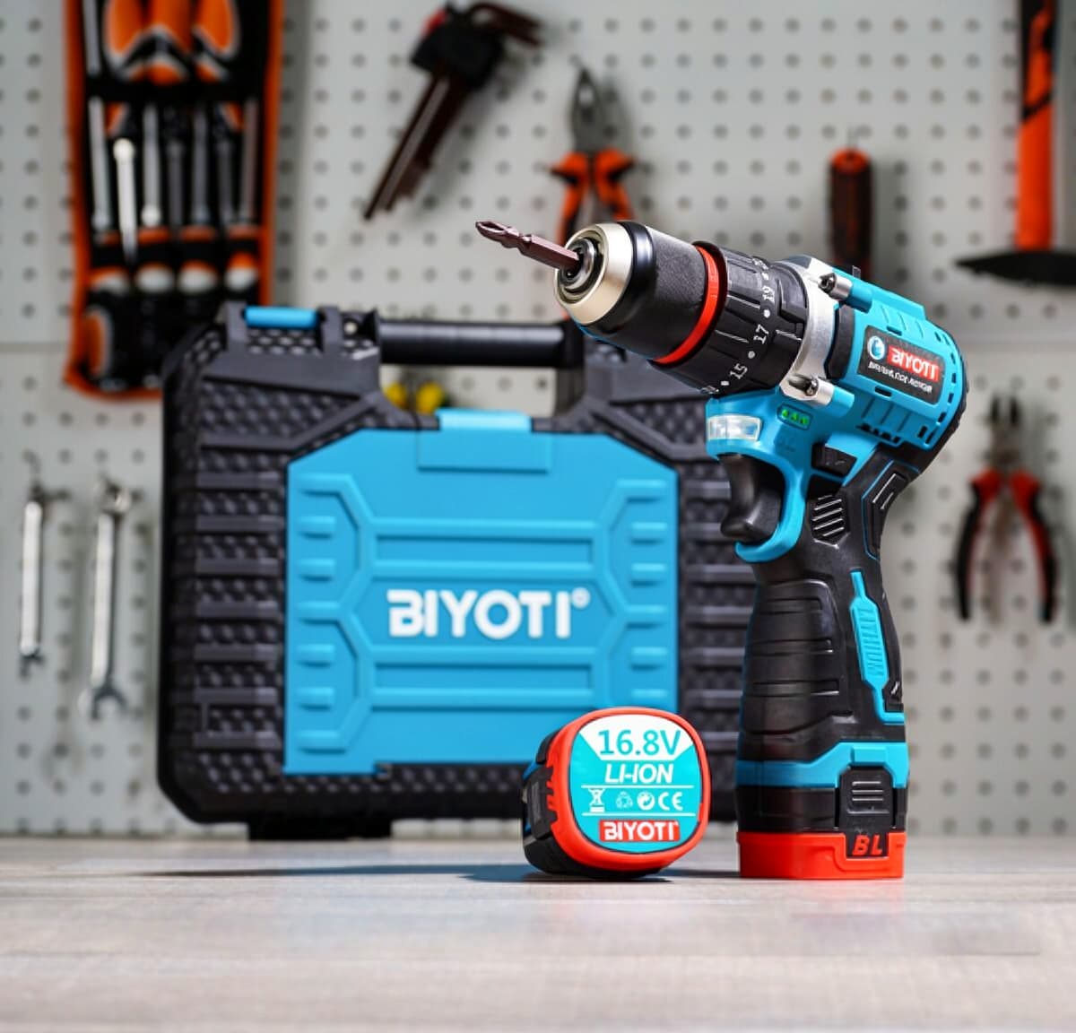 Biyoti 16.8V Batareyalı Drel