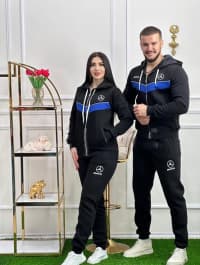 Kişi idman geyimi, Qara rəng, 42 ölçü — şəkil 26