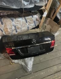 Baqaj qapağı Mercedes W221 — şəkil 7