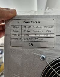HGB-60Q 3 Mərtəbəli Qazlı Çörək və Şirniyyat Sobası — şəkil 7