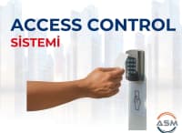 Access control sistemi kart və biometrik oxuyucu — şəkil 1