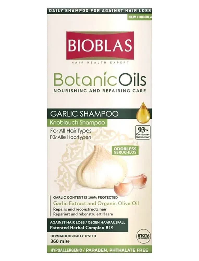 Bioblas Botanic Oils Sarımsaqlı Şampun 360 ml