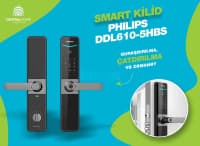 Ağıllı qapı kilidi Philips DDL610-5HBS — şəkil 1