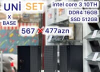 Intel Core i3 10th Gen, 16GB RAM, 512GB SSD Masaüstü PC — şəkil 1