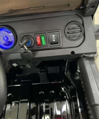 Uşaq elektromobili Jeep 4x4 Qara — şəkil 7