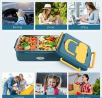 Portativ yemək qızdırıcı 12V/220V — şəkil 5