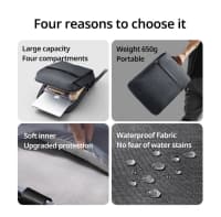 Laptop çantası Boz rəng — şəkil 3