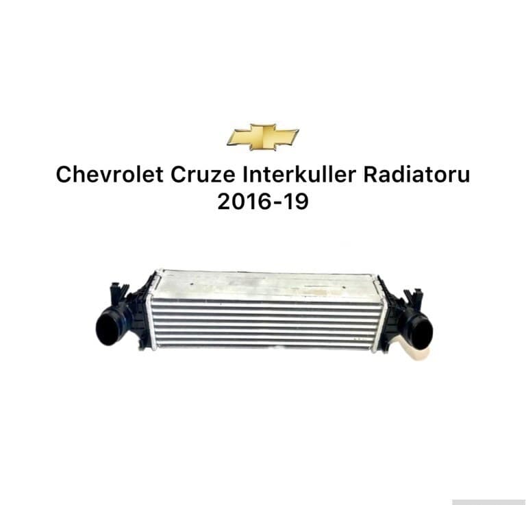 İnterkuller radiatoru Chevrolet Cruze 2016-2019
