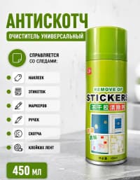 Sticker və Yapışqan İzi Təmizləyici Sprey — şəkil 1