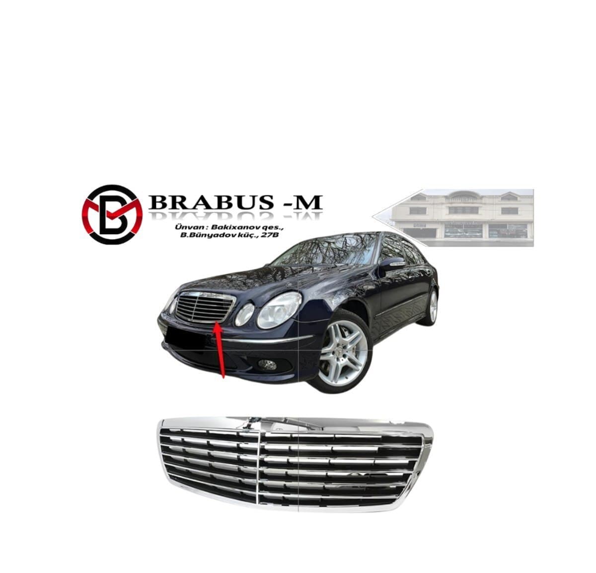 Radiator barmaqlığı Mercedes W211