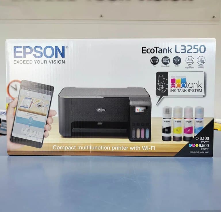 Printer Epson EcoTank L3250 3in1 rəngli A4
