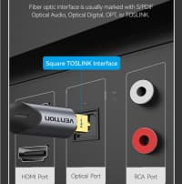 Toslink kabel SPDIF 2 metr — şəkil 8