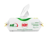 Fairy Limon Ətirli Səth Təmizləyici Nəm Salfetlər, 100 ədəd — şəkil 1