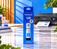 Mürəkkəb Epson 108 Premium Qara (Black) — şəkil 3