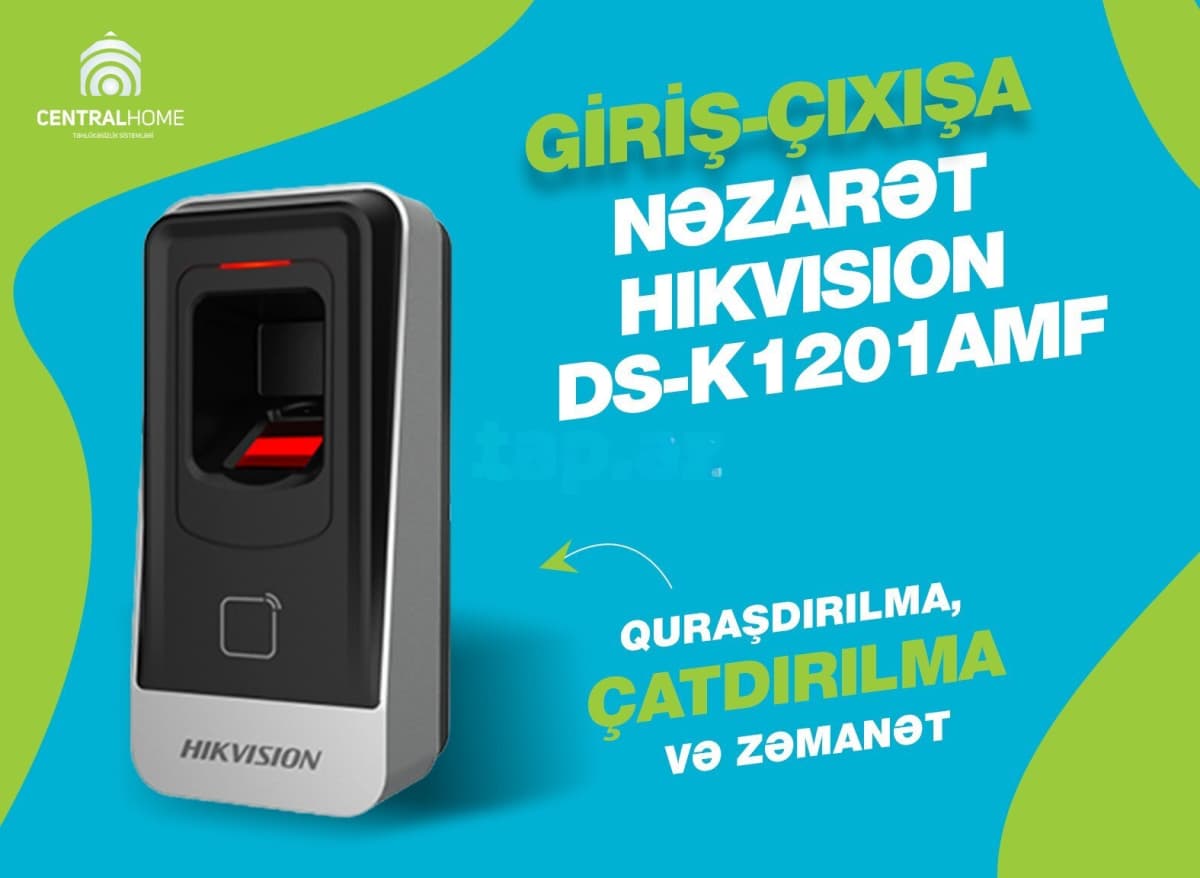 Giriş-çıxışa nəzarət paneli Hikvision DS-K1201AMF