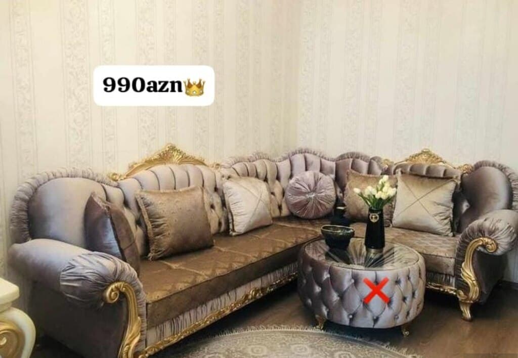Künc divan, Qarışıq rəng