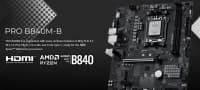 Ana plata MSI PRO B840M-B — şəkil 1