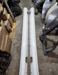 Yan spoiler Mercedes-Benz W211 Avantgarde — şəkil 1