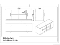 Ofis mebel dəsti Qarışıq rəng — şəkil 7
