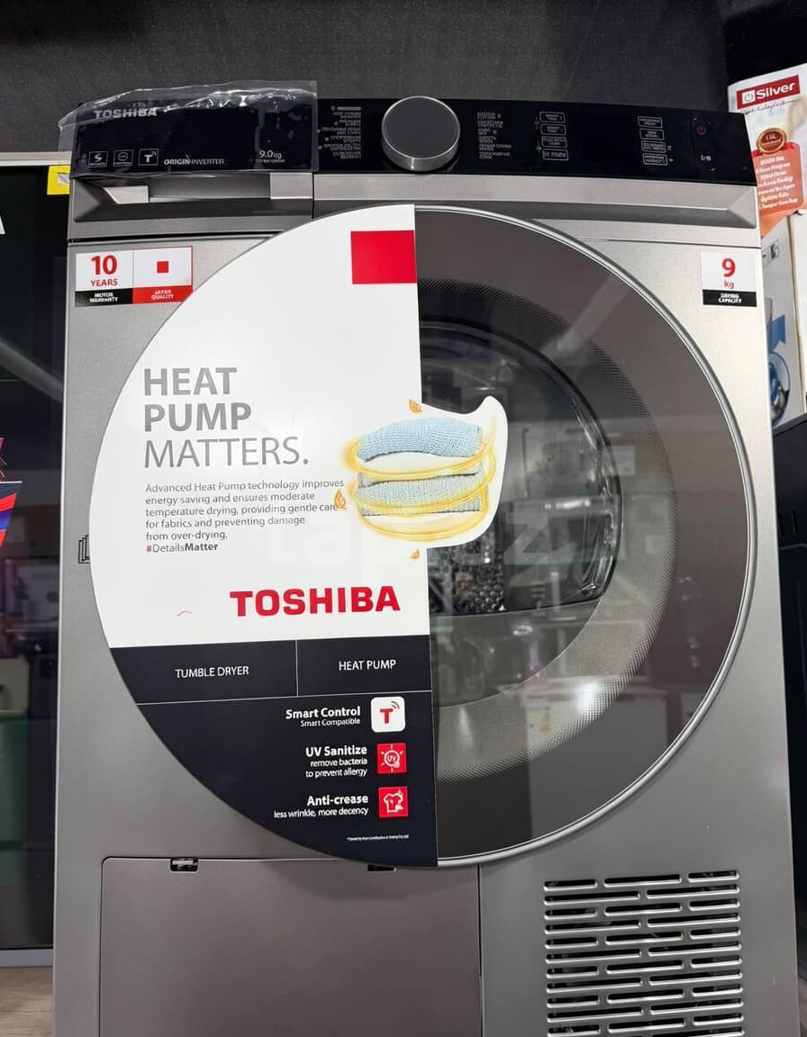 Toshiba 9 kq Paltarqurudan Maşın