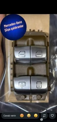 Şüşə qaldıran düymələri Mercedes-Benz — şəkil 3