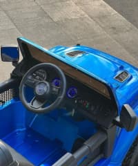 Uşaq avtomobili Jeep Wrangler mavi — şəkil 3