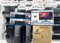 Legion Masaüstü Kompüter Dəsti (Intel i3, 8GB RAM, 256GB SSD) — şəkil 1