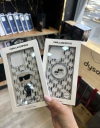 Karl Lagerfeld telefon qabı qara — şəkil 1