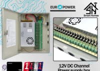 Enerji təchizatı bloku Europower 12V 30A 18CH — şəkil 1