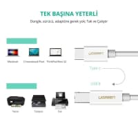 Ağ rəng data kabel, USB — şəkil 4