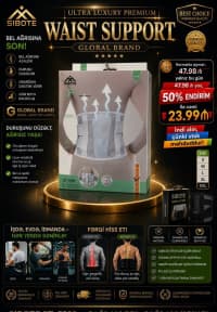 Sibote ST-7598 Ortopedik Bel Dəstəyi Korseti — şəkil 1
