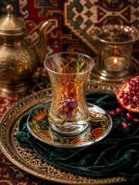 Fincan-stəkan Şüşə material  — şəkil 1