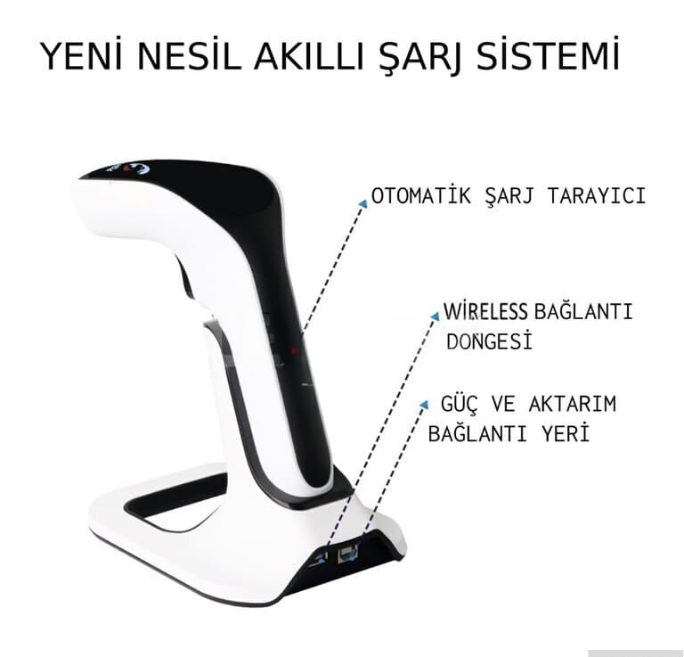 Barkod skaneri Simsiz Qarışıq rəng