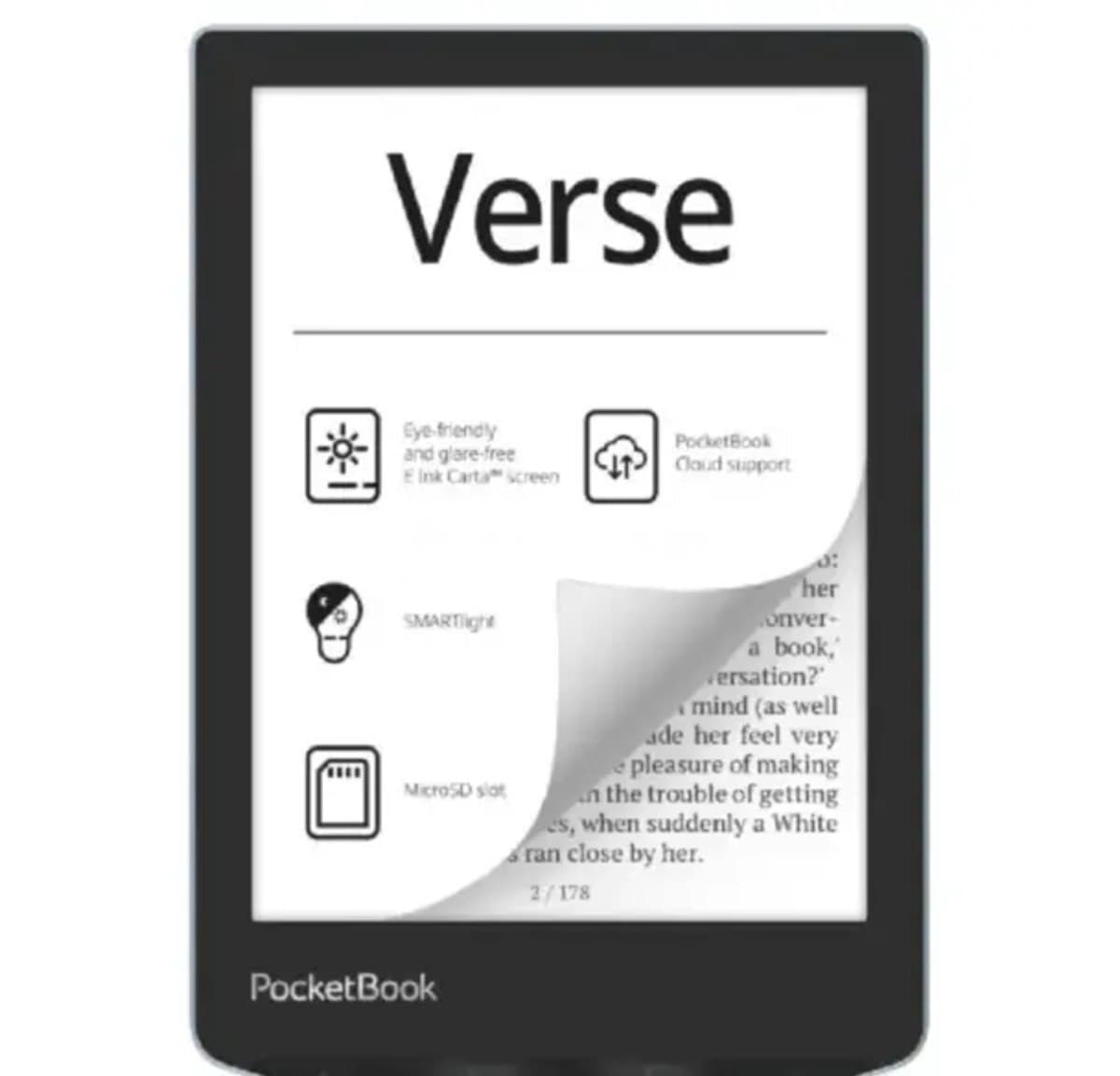Elektron kitab oxuyucu PocketBook 629 Verse 8GB Mist Grey