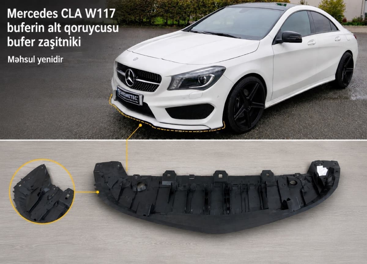 Bufer alt qoruyucusu Mercedes CLA W117