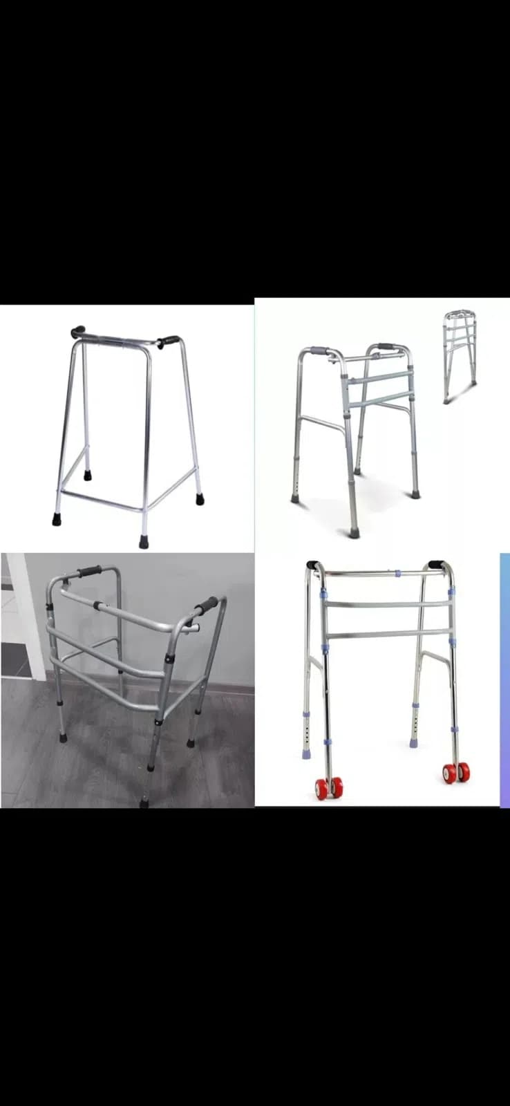 Xəstə üçün yerimək üçün xadunok və tualet oturacaqları