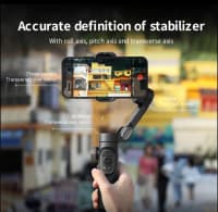 3-Axis Smartfon Gimbal Stabilizatoru — şəkil 3