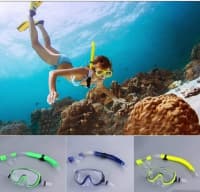 Sualtı Üzmə üçün Maska və Snorkel Dəsti — şəkil 1